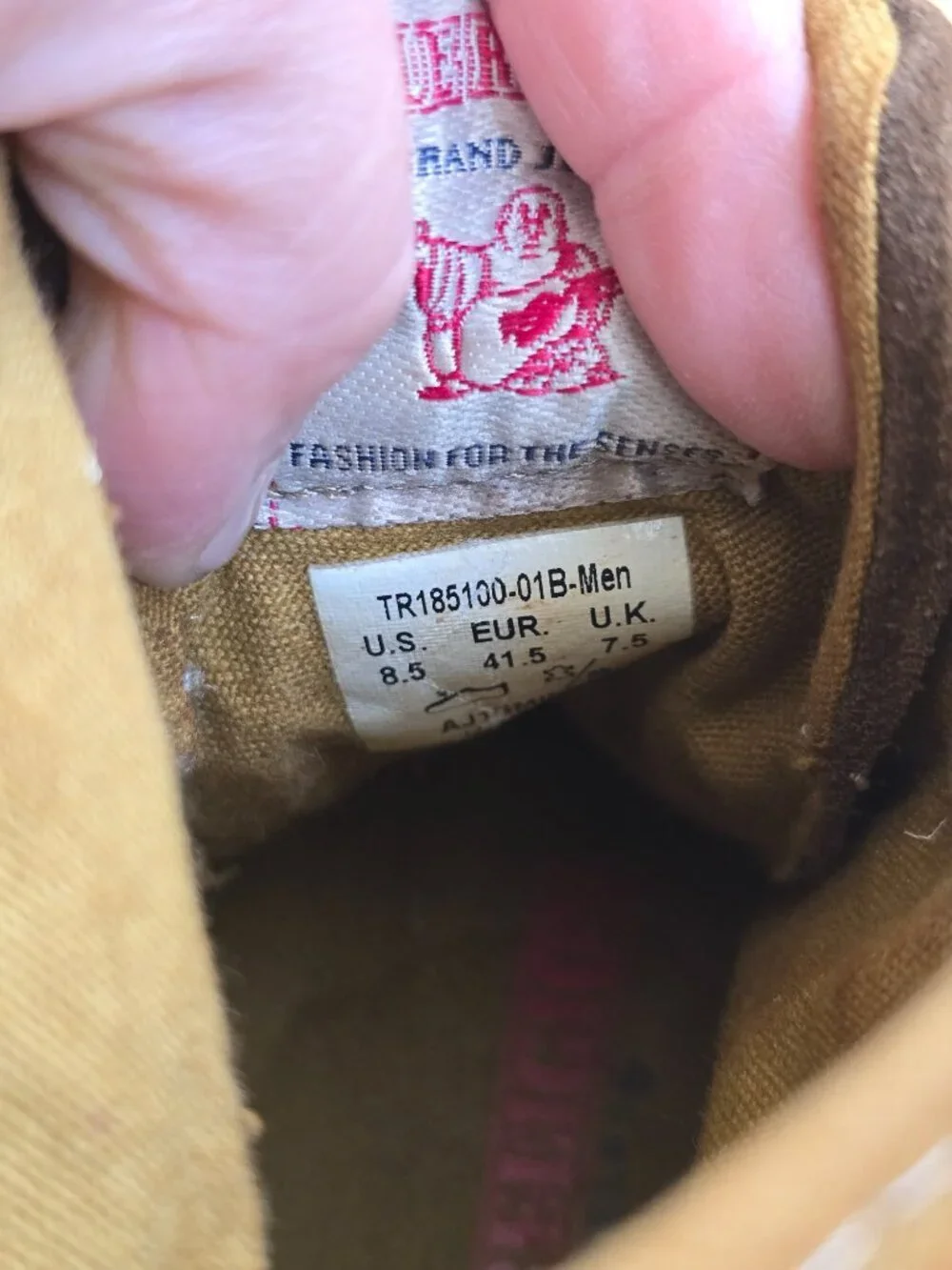vintage Y2K | True Religion brown suede classic boots | MENS 8.5